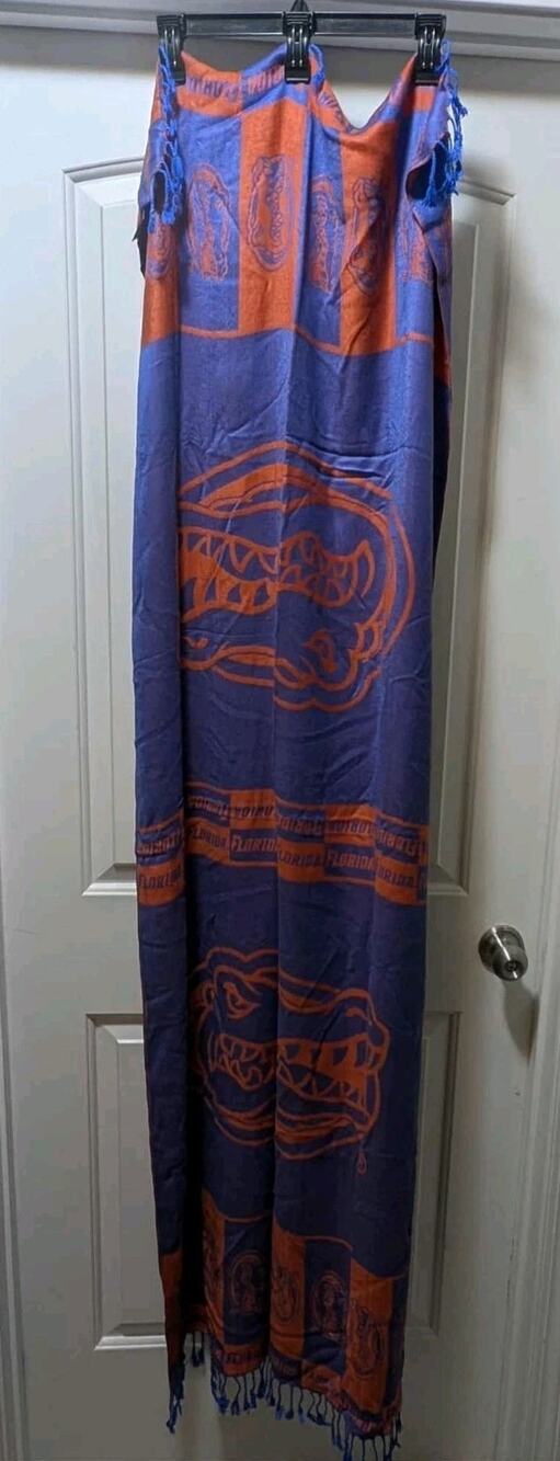 NCAA Florida Gators Women's Scarf Orange & Blue Sandol Game Day